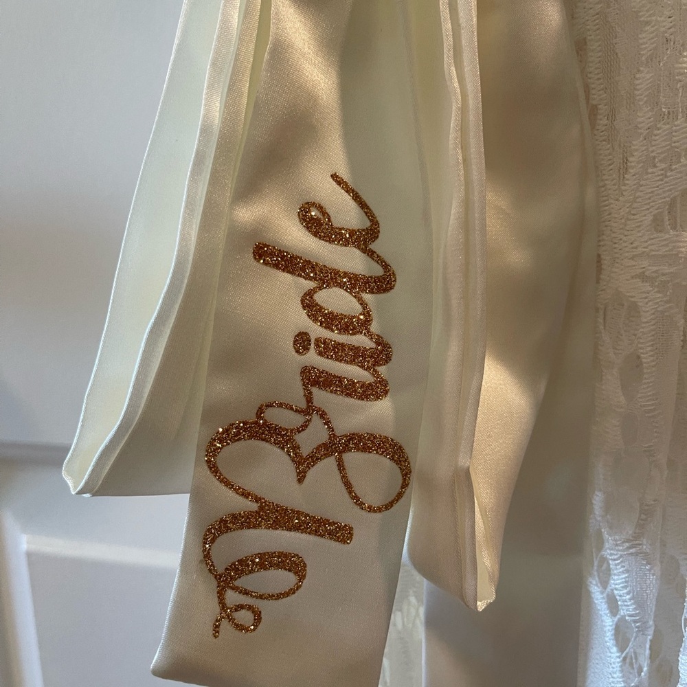 Boho Bridal Robe - Picture 4 of 4